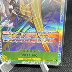 Borsalino EB04-058 Special Rare Holo Alt Art Character 6000 5C Eng One Piece - Image 2