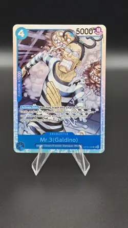 One Piece Mr.3 Galdino OP16-056 SR - Image 1