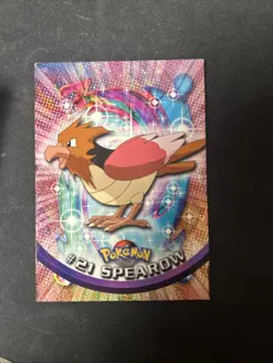 Spearow #21 Topps 1999 TV Animation Edition Non Holo Pokemon-Black Label D2 - Image 1