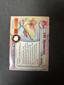 Spearow #21 Topps 1999 TV Animation Edition Non Holo Pokemon-Black Label D2 - Image 2