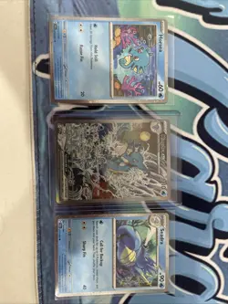 Kingdra ex #131 Pokemon Scarlet & Violet Black Star Promo + Horsea/Seadra Promo - Image 3
