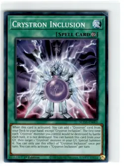 Yu-Gi-Oh! Crystron Inclusion Common SUDA-EN061 Moderately Played 1st Edition - Image 1