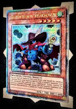 Quickdraw Synchron RA03-EN228 Quarter Century Rare 1st Edition Yugioh - Image 1