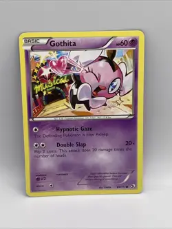 69/113 Gothita Common: Pokemon Trading Card Game BW-11 Legendary Treasures - Image 1