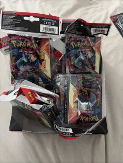 Pokemon Box Of Phantasmal Flames Mini Portfolios 13x Count - Image 1