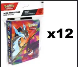 Pokemon Fully Sealed Phantasmal Flames Mini Portfolio Box Of 12 Packs - Image 2