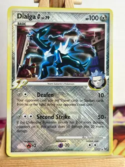 Dialga Lv. 79 7/127 Platin Liga Promo Holo Englisch Exc Pokemon - Image 1