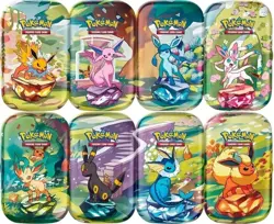Pokemon TCG Prismatic Evolutions Mini Tin - Brand New & Factory Sealed - Image 1