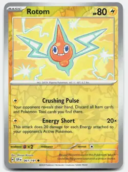 Rotom Reverse Holo 061/191 Common Surging Sparks Pokemon Near Mint - Image 1