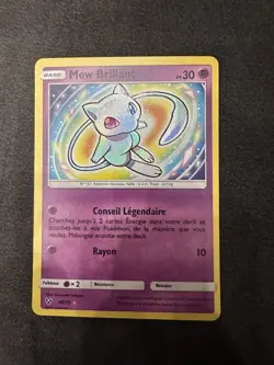 Shining Mew French Pokemon Card Ungraded Mint Condition - Image 4