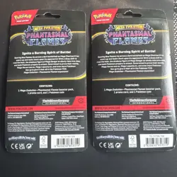 Pokemon TCG Phantasmal Flames Single Pack Blisters. Factory Sealed. Lot of 2 - Image 2