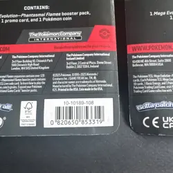 Pokemon TCG Phantasmal Flames Single Pack Blisters. Factory Sealed. Lot of 2 - Image 3