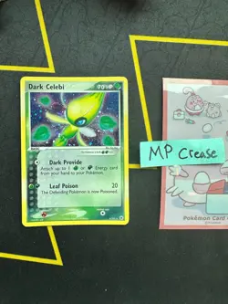 Pokemon Card Dark Celebi EX Hidden Legends Holo 4/101 156 💎MP Crease💎 - Image 1