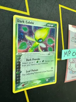 Pokemon Card Dark Celebi EX Hidden Legends Holo 4/101 156 💎MP Crease💎 - Image 2