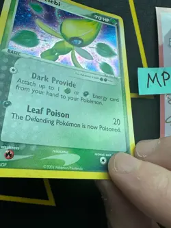 Pokemon Card Dark Celebi EX Hidden Legends Holo 4/101 156 💎MP Crease💎 - Image 4