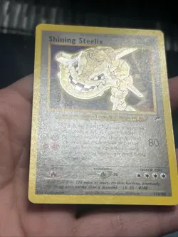 Pokemon TCG Neo Destiny Shining Steelix Holo 112/105 2000- LP - Image 4