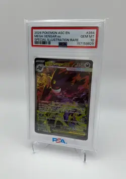 Mega Gengar EX 284/217 - Pokemon TCG - Ascended Heroes - SIR - PSA 10 Gem Mint - Image 3