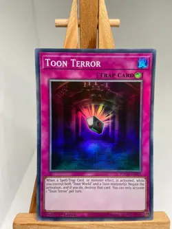 Toon Terror - Super Rare 1st Edition TOCH-EN005 - LP - YuGiOh - Image 1
