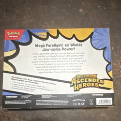 Pokemon TCG Mega Evolution—Ascended Heroes Mega Feraligatr ex Promo Kit - Image 2