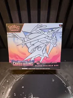 Pokemon Chaos Rising Pokemon Center Elite Trainer Box (New, Sealed) 6 available - Image 1