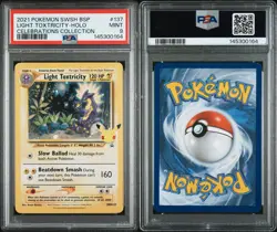 Pokemon TCG Light Toxtricity Promo Holo SWSH137 Sword & Shield PSA 9 PLUS BONUS! - Image 4
