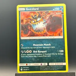 Guzzlord 136/236 Holo Rare Cosmic Eclipse Pokemon Holo Lightly Played - Image 1