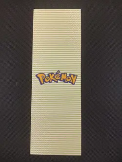 Pokemon Chinese Laser Ticket Stub Slowpoke Study Bookmark US SELLER - Image 2