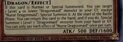 Yu-Gi-Oh! Nurse Dragonmaid LART-EN048 Ultra Rare Lost Art - Image 4