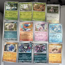 Pokemon - 12 Paldea Evolved REVERSE HOLO bundle - No Duplicates! - Image 1