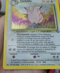 Clefable - 1/64 - Pokemon Jungle Unlimited Holo Rare - Image 4
