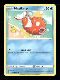 Magikarp 039/192 Rebel Clash NM/M Pokemon - Image 1