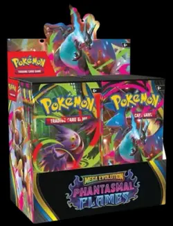 Pokemon TCG Phantasmal Flames Booster Box Sealed English - Image 1