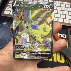 Pokemon Battle Styles Tyranitar V Alternate Art Holo 155/163 - Image 1