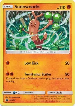 Sudowoodo - SM207 - SM Black Star Promos NM, English Pokemon Promos - Image 1