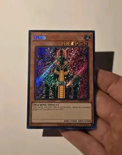 Yugioh Jinzo Pharaoh's Servant PSV-EN000 Unlimited Secret Rare NM - Image 3