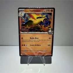 Pokemon TCG Ethan's Typhlosion Destined Rivals Stamped Factory Sealed - Image 1