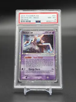 PSA 8 Deoxys Ex #97 - Normal Form - 2005 POKEMON EX DEOXYS - Image 1