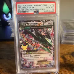 PSA 10 M Rayquaza EX 76/108- Celebrations Classic Collection Pokemon TCG - Image 2
