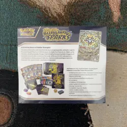 Pokemon TCG: Surging Sparks Pokemon Center ETB - Elite Trainer Box New & Sealed - Image 4