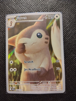 Pokemon TCG Furret Holo 168/159 NM - Image 1