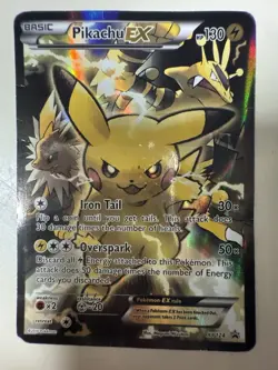 The Pokemon Company Pikachu EX XY124 XY Black Star Promo Holo EN 2016 130HP - Image 1