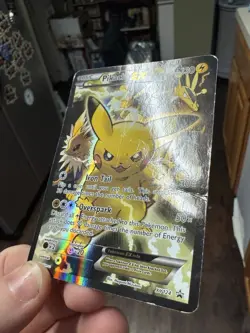 The Pokemon Company Pikachu EX XY124 XY Black Star Promo Holo EN 2016 130HP - Image 2