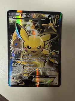 The Pokemon Company Pikachu EX XY124 XY Black Star Promo Holo EN 2016 130HP - Image 4