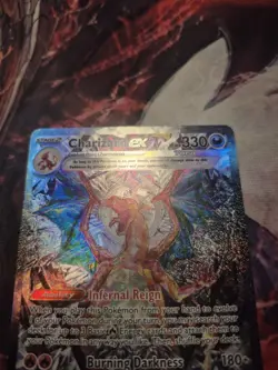 Charizard 223/197 Sv: Pokemon Obsidian Flames SIR Special Illustration Rare NM - Image 2
