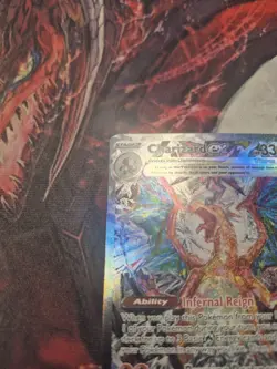 Charizard 223/197 Sv: Pokemon Obsidian Flames SIR Special Illustration Rare NM - Image 4