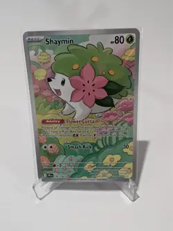 Shaymin 185/182 Illustration Rare Destined Rivals Pokemon NM - Image 1