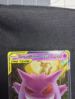 Pokemon Gengar & Mimikyu GX Tag Team 53/181 Near Mint Condition - Image 5