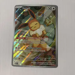 Pokemon TCG Eevee 173 Holo Promo Prismatic Evolutions ETB - Image 1