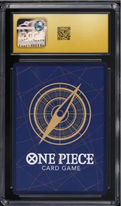 2025 One Piece Monkey D. Luffy OP07-109 Illustration Box Vol. 3 CGC 10 Pristine - Image 2