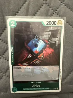 Jinbe OP16-027 R The Time of Battle Foil English One Piece - Image 1